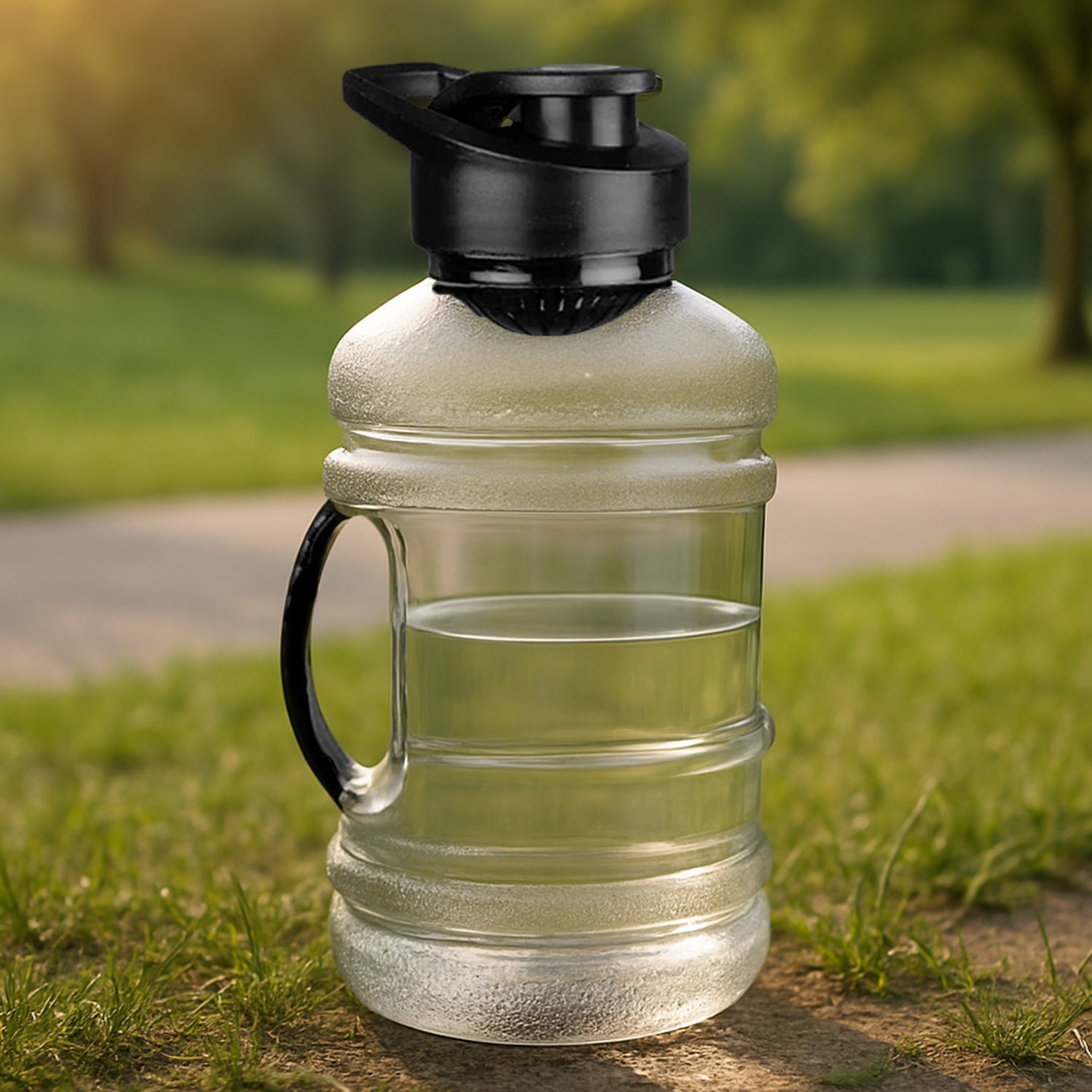 Sports Gym 1.5 Liters Gallon Water Bottle with Mixer and Strainer Sports Gym 1.5 Liters Gallon Water Bottle with Mixer and Strainer